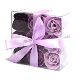 Coffret de Roses de bain -  Violet