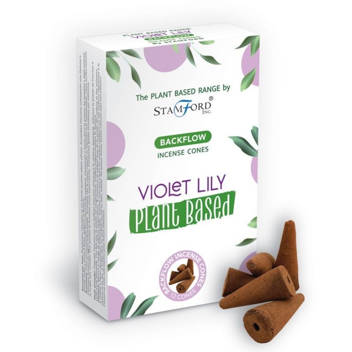 Cônes d'encens pour fontaine - Violet Lilly