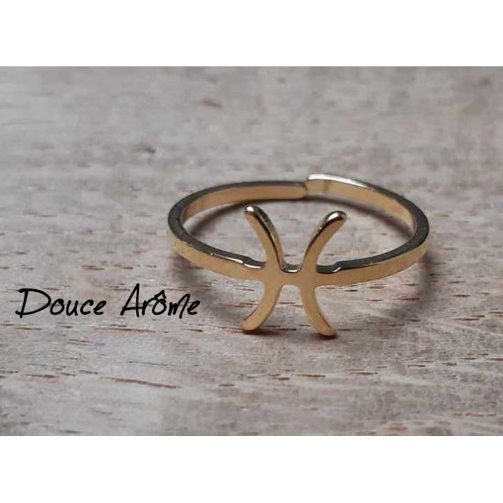 Bague Astrologie - Poisson