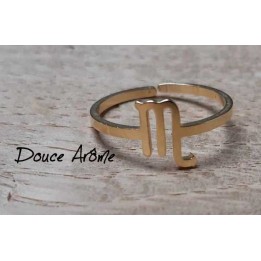 Bague Astrologie - Scorpion