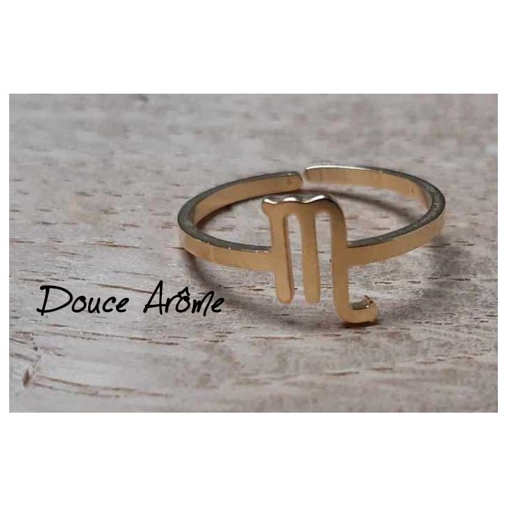 Bague Astrologie - Scorpion