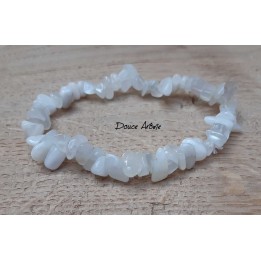 Bracelet en Eclats de Pierre de Pierre de Lune