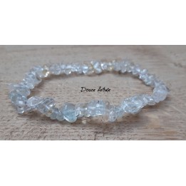 Bracelet en Eclats de Topaze Bleue