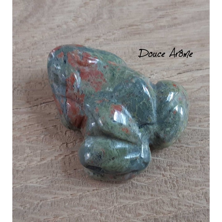 Grenouille en Unakite
