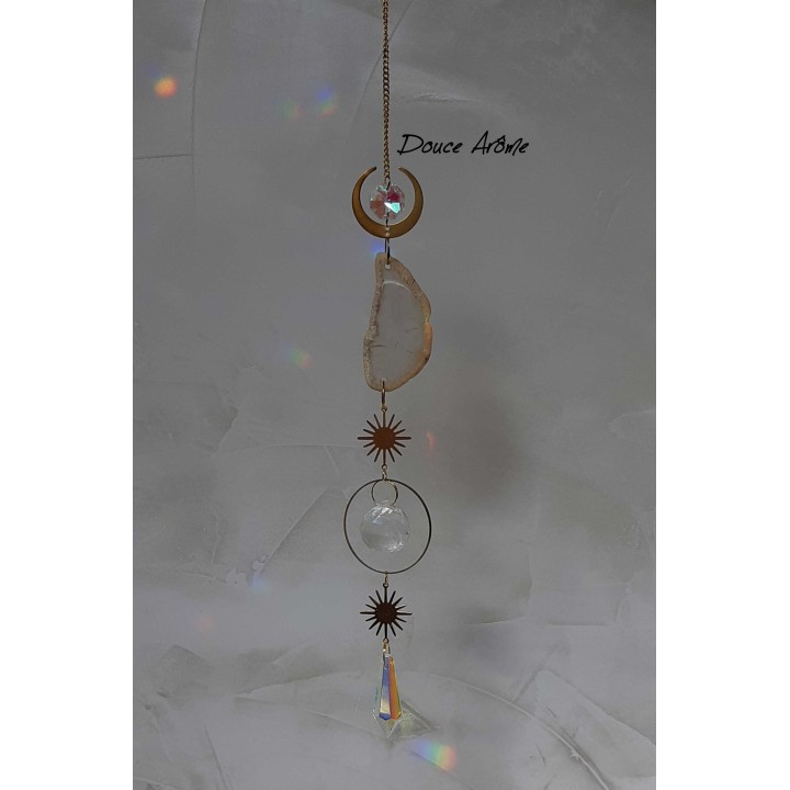 Capteur de Soleil - Agate blanche