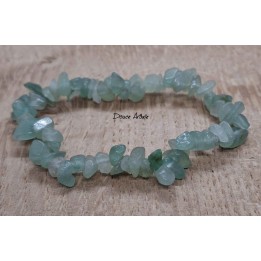 Bracelet en Eclats de Pierre d'Aventurine