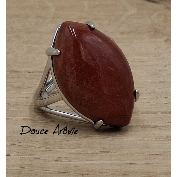 Bague de Jaspe rouge