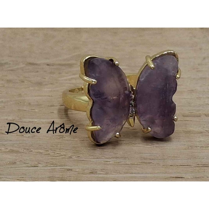 Bague d'Amethyste