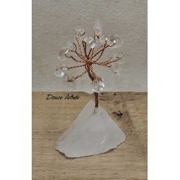 Arbre de Vie / Arbre à gemmes en Cristal de roche