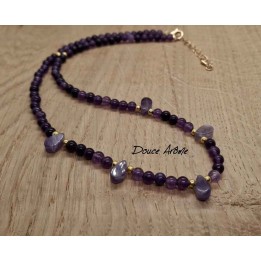 Collier en Améthyste