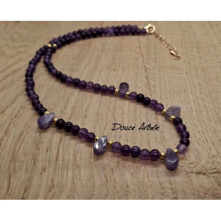 Collier en Améthyste