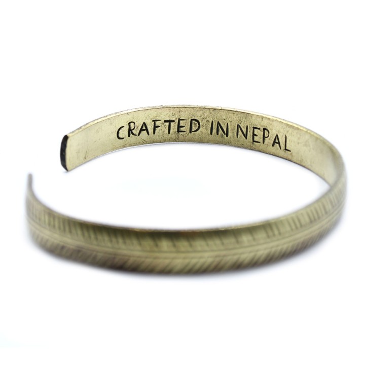 Bracelet Tibétain en Laiton