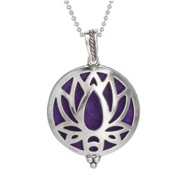 Pendentif Diffuseur d'huiles essentielles  - Lotus