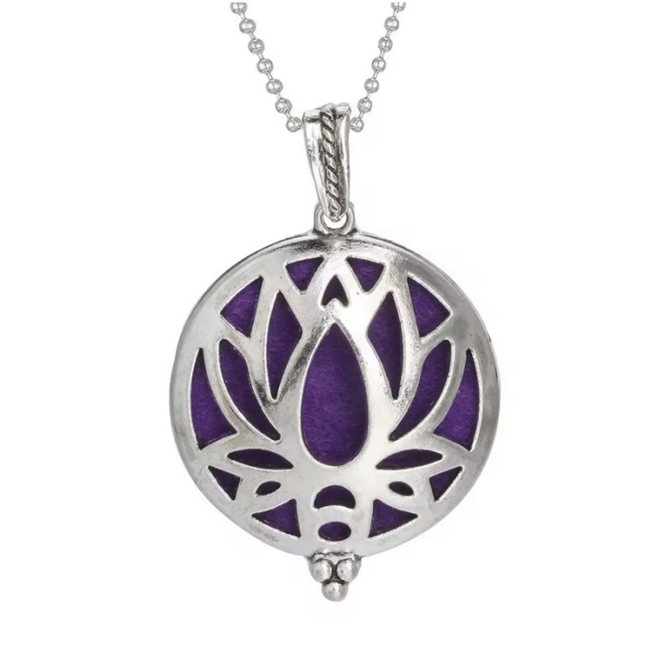 Pendentif Diffuseur d'huiles essentielles  - Lotus
