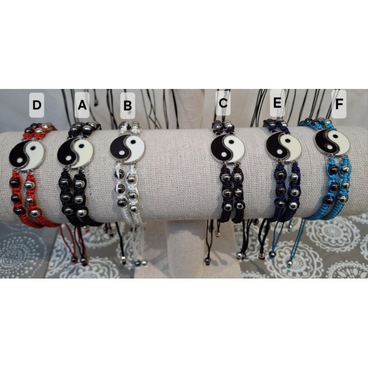 Duo de Bracelets Yin/Yang