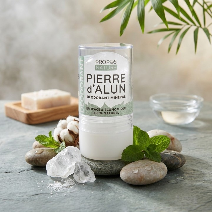 Déodorant à la pierre d’Alun
