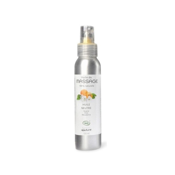Huile de Massage BIO Neutre
