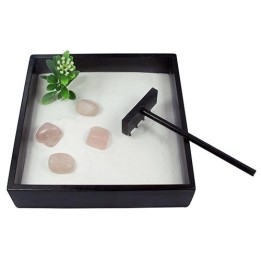 Petit Jardin Zen - Pierres de Quartz